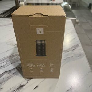 Nespresso Aeroccino 3 Milk Frother in Black and Silver